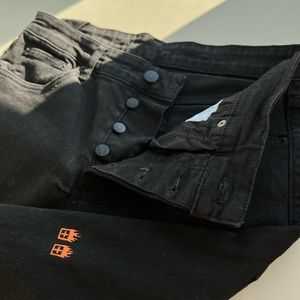 KSUBI x Travis Scott Black Flame Chitch Jeans